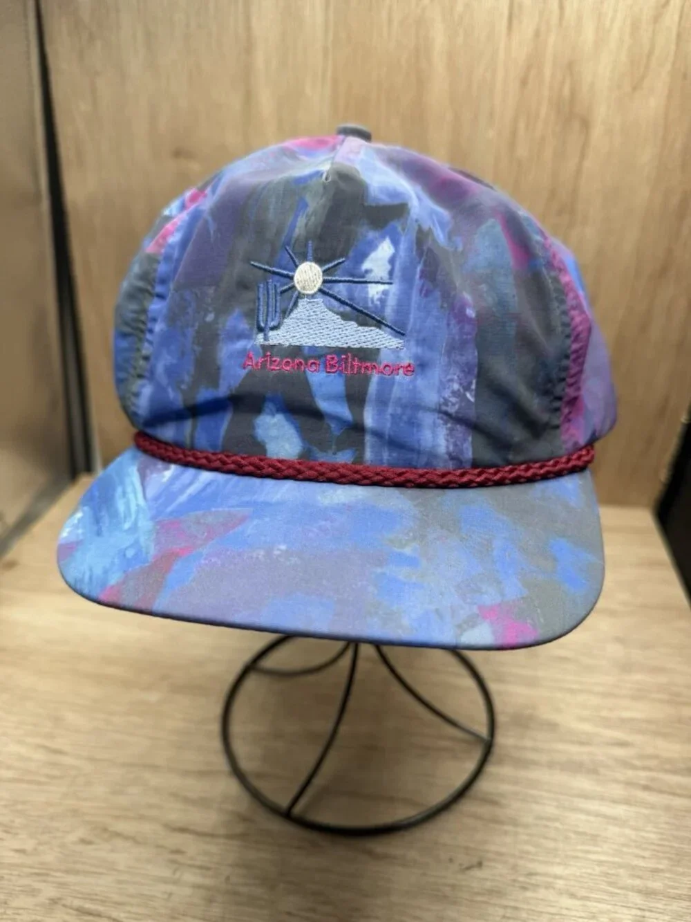 Vintage Arizona Biltmore Luxury Hotel Rope Hat Imperial Headwear Made in USA